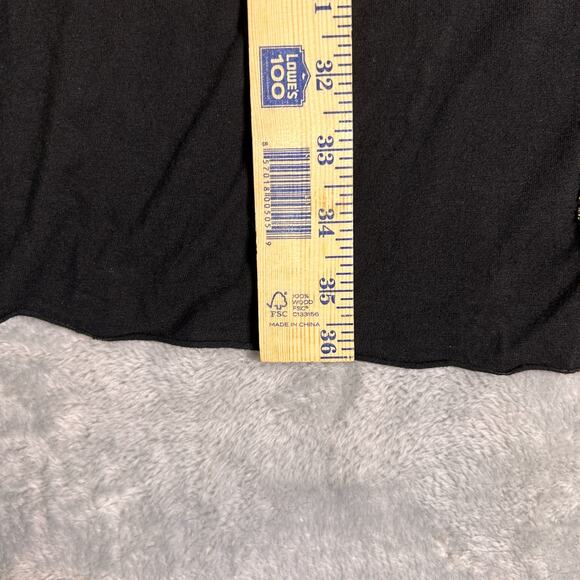 Vintage Y2K Guess Jeans Beaded Empire Waist Slip Dress Womens M Black Evening - Picture 7 of 12